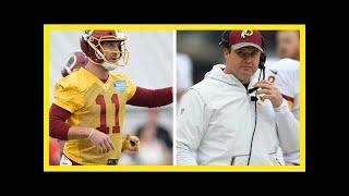 Breaking News  Jay Gruden wants excellent play from Alex Smith but he also expects personal respo