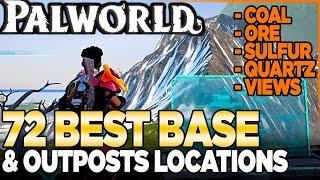 72 Best Base Locations in Palworld Coal Iron Sulfur Quartz & Views