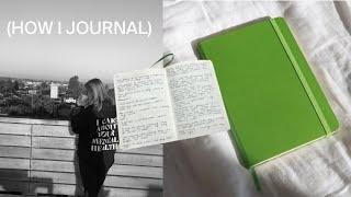 my daily journaling routine favorite prompts + tips to start journaling