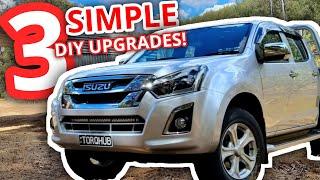 3 EASY mods you NEED on your DMAX. The ULTIMATE TOURER without spending BIG??  Budget Tourer Ep.1