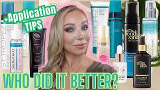BEST & WORST SELF TANNERS SHOWDOWN THE GOOD THE BAD and  THE UGLY + Application Tips