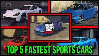 Top 5 Fastest Sports Cars in GTA 5 Online 2021