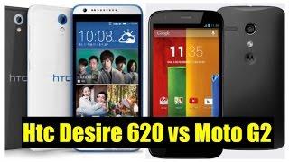 HTC Desire 620 vs Moto G Second Gen Spec Comparison