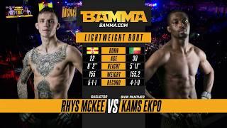 BAMMA 33 Rhys McKee vs Kams Ekpo