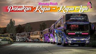 Konvoi Pasukan Kupu - Kupu Ayu Berakhir Ricuh Part 1