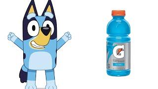 Bluey Characters and their Favorite DRINKS and other favorites  Bingo Bluey