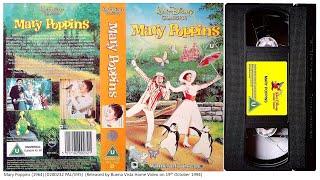 Mary Poppins 19th October 1994 - UK VHS