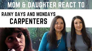 Carpenters Rainy Days And Mondays REACTION Video  best reaction video to 70s music