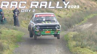 RAC Rally 2023 Day 2 Highlights Ft Big Jumps & Slides
