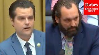 FBI Whistleblower Gets Emotional When Discussing What Has Happened To Himself & Family To Matt Gaetz