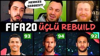 FIFA 20 ÜÇLÜ REBUILD  SON 7 VİDEO KALDI  ŞAMPİYON KİM OLACAK