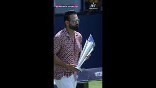 #AFGvIND  Irfan Pathan carries out the ICC Mens T20 World Cup trophy  #T20WorldCupOnStar