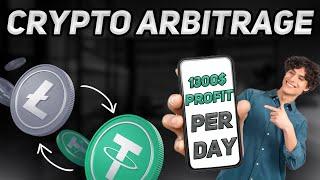 Crypto Arbitrage Litecoin  New Strategy Trading LTC  1300$ Profit  Arbitrage Trading Ltc 2024
