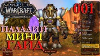 WoW МИНИ ГАЙД ПО ПАЛАДИНУ Яриккент Орда #001 INRUSHTV World of Warcraft обучение от разработчиков