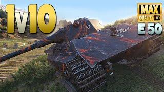 Е 50 Один против 10 раз в жизни - World of Tanks Мир танков