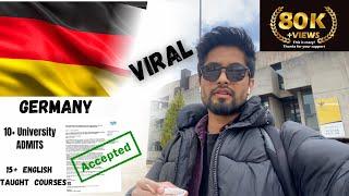 How I Got into Germanys Top Tier University with Low Grades  15+ Admissions & 10+ Unis  TU Munich
