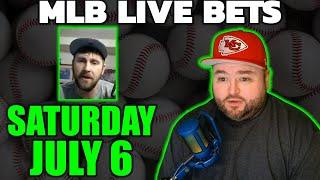 Live Bets With Kyle Kirms MLB Picks Saturday July 6