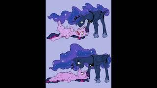 mlp comics. Prinsess Luna and Prinsess Twilight