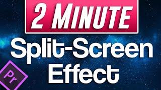 Quick Split Screen Tutorial  Premiere Pro 2020