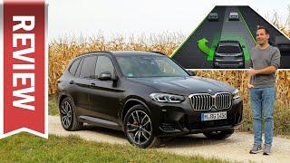 BMW X3 2022 im Test Neues Cockpit Bedienung und xDrive 30d im Review + Verbrauch