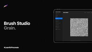 Procreate Brush Studio Grain