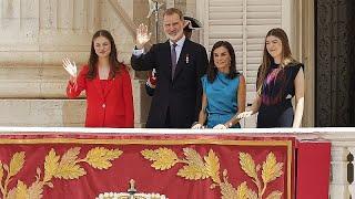 King Felipe VI celebrates 10 years as Spains head of state  euronews 