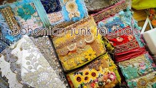 Bohemian junk journals  shop restock boho needs