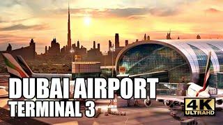 DUBAI AIRPORT - WORLDS BUSIEST AIRPORT 4K WALKING TOUR