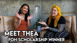 Front of House Scholarship Winner  Meet Thea