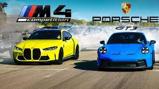 BMW M4 vs PORSCHE GT3 + AUDI R8 vs AMG GT63 + AUDI RS6 vs AMG E63s vs BMW M5 vs BMW M340i vs X6M