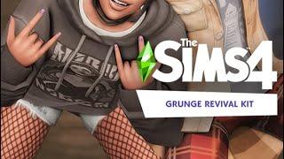 The Sims 4 GRUNGE REVIVAL KIT Is MY NEW FAVORITE