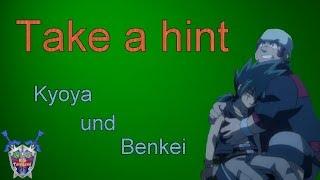 Kyoya und Benkei  Take a hint