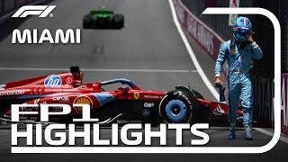 FP1 Highlights  2024 Miami Grand Prix