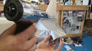 Covering with Monokote Part 4B Vertical Stabilizer Tops