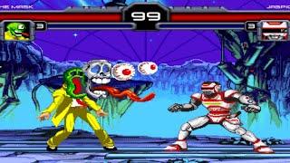 JASPION vs THE MASK - Super EPIC Fight - Mugen Arcade Gameplay