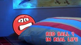 Red Ball 4 Animation  Red Ball In Real Life With Scary Room Ep 5