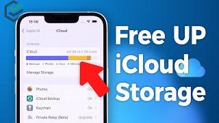 Tips - iCloud Storage Full Problem  How to Free UP Tons of iCloud Storage Space 2024
