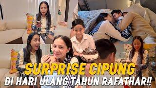 HAPPY BIRTHDAY RAFATHAR SURPRISE TENGAH MALEM DARI RAFFI NAGITA MALAH GAGAL