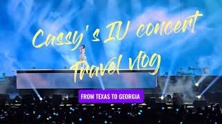 IU HEREH CONCERT TRAVEL VLOG  TEXAS TO GEORGIA