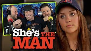 This was funnier than we expected.... first time watching Shes The Man movie reaction