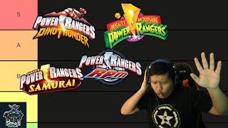 GO GO POWER RANGERS- Power Rangers Opening Tierlist