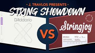 String Showdown  Stringjoy Phosphor Bronze VS D’Addario XS Phosphor Bronze Acoustic Guitar Strings.