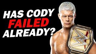 Has Cody Rhodes ALREADY Failed as Undisputed WWE Champion?