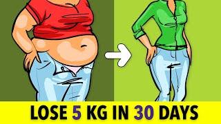 BURN STOMACH FAT AND LOSE 5 KG IN 30 DAYS – NEW YEAR CHALLENGE