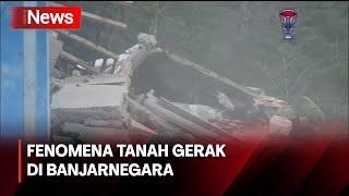 Fenomena Tanah Gerak di Banjarnegara 9 Rumah Ambruk