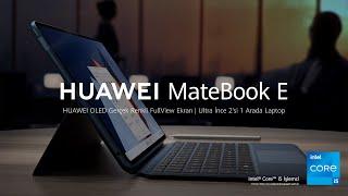 Yeni HUAWEI MateBook E 2’si Bir Arada Hem Tablet Hem Dizüstü Bilgisayar