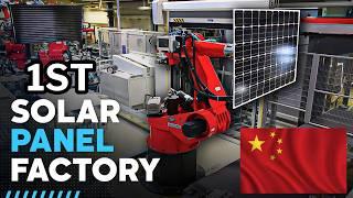 Largest Manufacturing Solar Panel Factory in China Tour