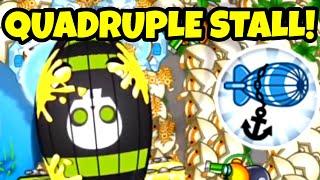 Meet the QUADRUPLE Stall Strategy  LATE GAME BTD Battles