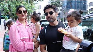 Gurmeet Choudhary & Debina Bonnerjee Tender Moment With His Daughters Lianna & Divisha