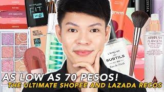 THE ULTIMATE EVERYDAY MAKEUP SKINCARE PERFUME & ORGANIZER FAVORITES SHOPEE & LAZADA 8.8 RECOS